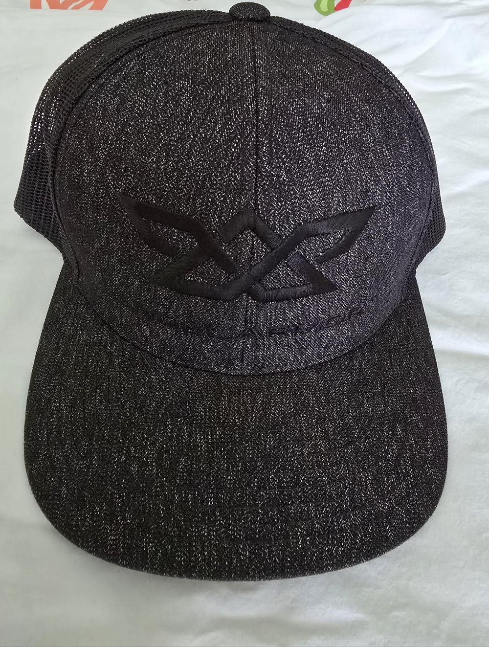 Angel Armor Black Trucker Hat Style 110c